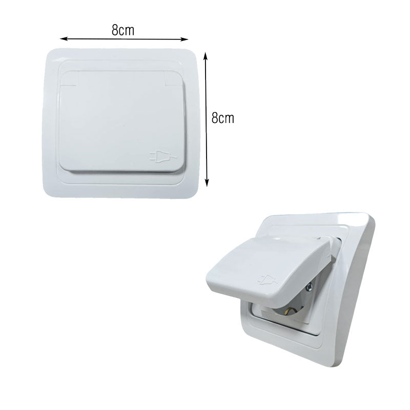 Songrui Πρίζα Τοίχου με Καπάκι - Wall Socket with Cover