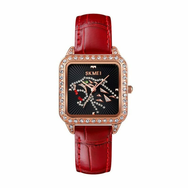 Αναλογικό ρολόι χειρός - Skmei - 1768 - 017684 - Red/Black