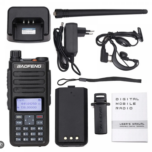 Φορητός πομποδέκτης - UHF/VHF - DMR1801 - Baofeng - 018016 ΕΠΟΧΙΑΚΑ - ΤΟΥΡΙΣΤΙΚΑ - HOBBY>Κυνήγι - παραλία - camping>Φορητοί πομποδέκτες