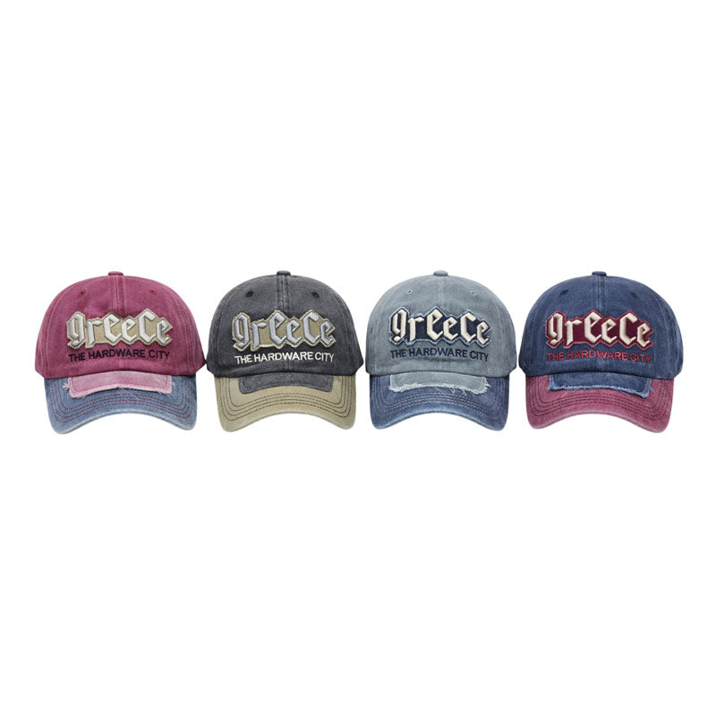 Καπέλο Τζόκεϊ με Κέντημα Greece - Embroidered Baseball Cap