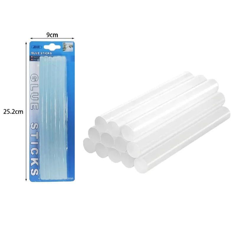 Ράβδοι σιλικόνης 12 τεμάχια – Glue sticks 12pcs
