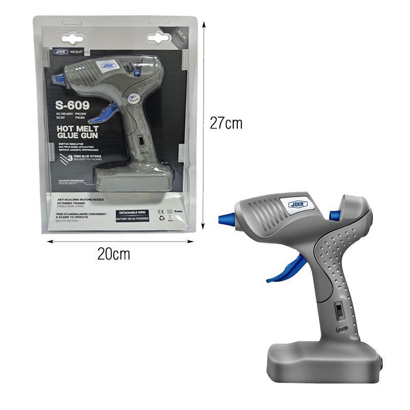 Joer Πιστόλι Σιλικόνης 20W S-609 - Hot Melt Glue Gun
