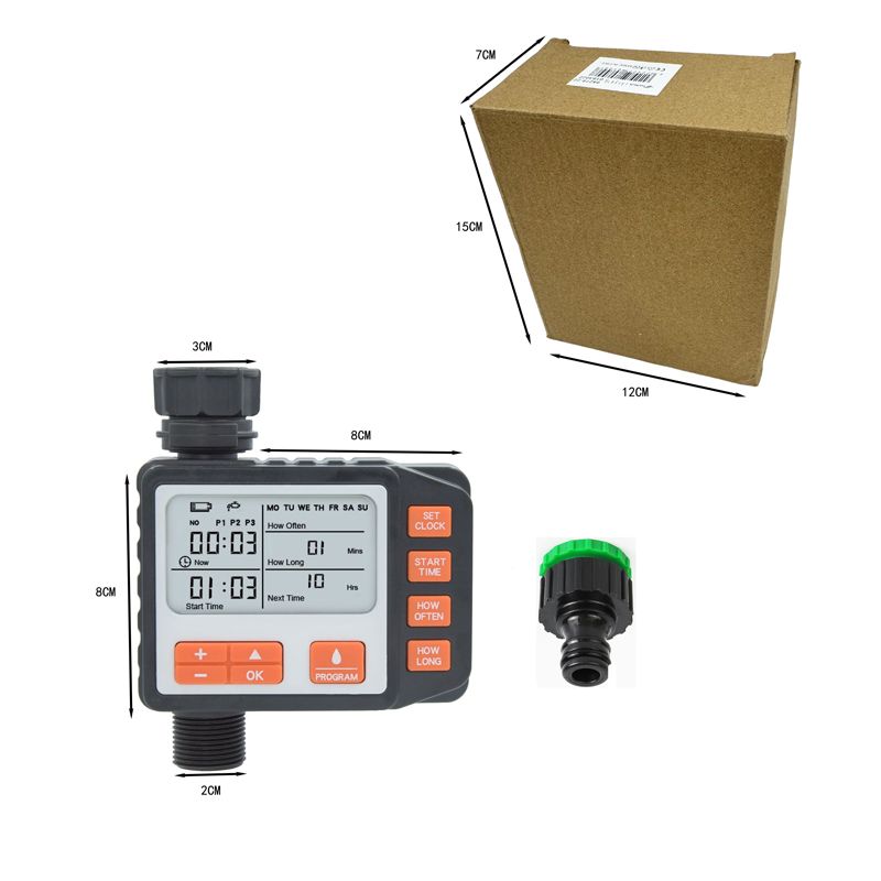 Χρονοδιακόπτης ποτίσματος με οθόνη LCD - Watering timer with LCD screen