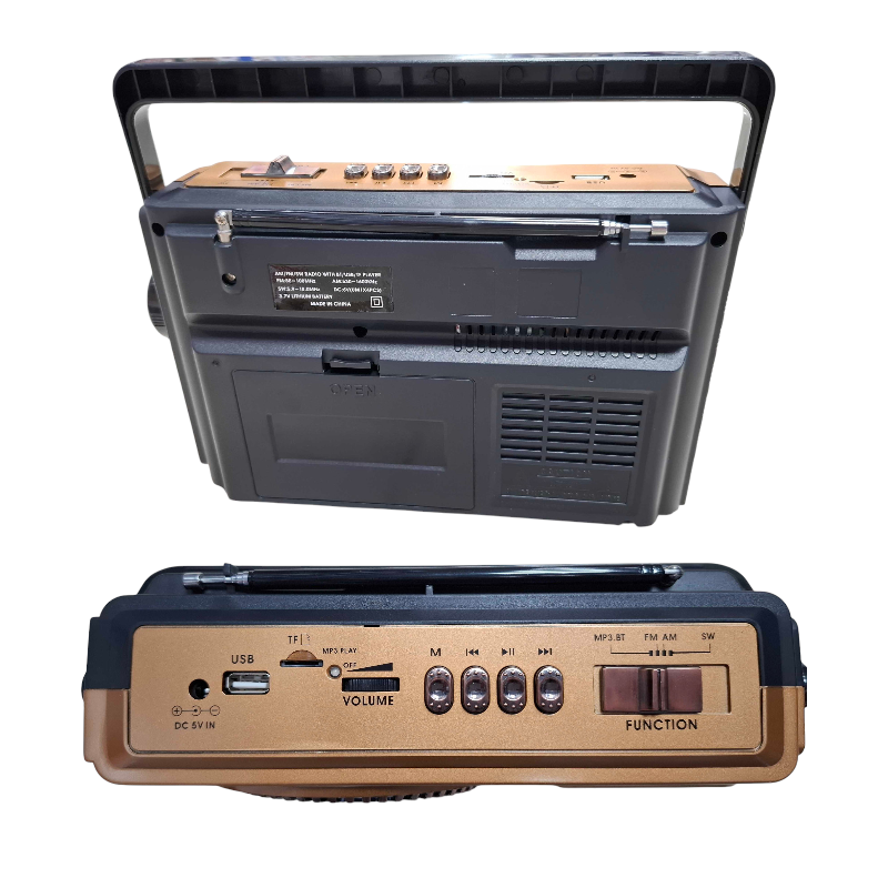 Επαναφορτιζόμενο ραδιόφωνο - PX-101BT - 020023 - Gold ΕΙΔΗ ΤΕΧΝΟΛΟΓΙΑΣ>Ραδιόφωνα & Ηχεία>Φορητά Ραδιόφωνα