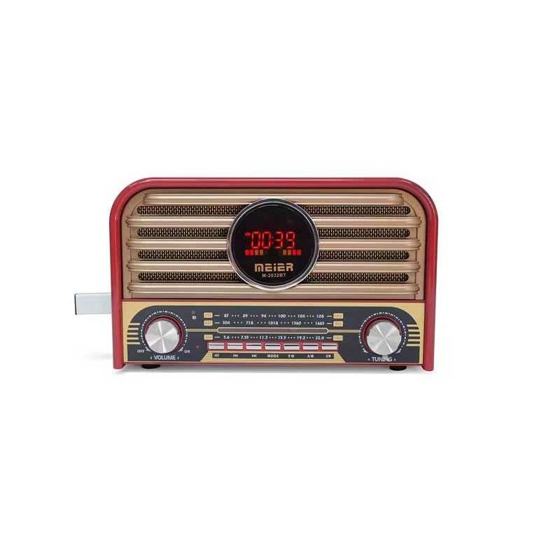 Επαναφορτιζόμενο ραδιόφωνο Retro - M2032BT - 020327 ΕΙΔΗ ΤΕΧΝΟΛΟΓΙΑΣ>Ραδιόφωνα & Ηχεία>Ραδιόφωνα Retro