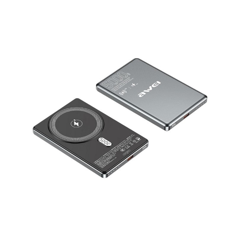 Μαγνητικό Powerbank ασύρματης φόρτισης - PA-30 - 5.000mah - AWEI - 022187 ΕΙΔΗ ΤΕΧΝΟΛΟΓΙΑΣ>Gadgets>Αξεσουάρ smartphone