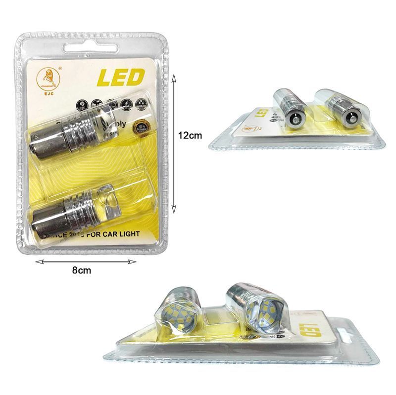 EJC Λάμπες Αυτοκινήτου L20H 1156 9LED 12V 2τμχ – Car LED light
