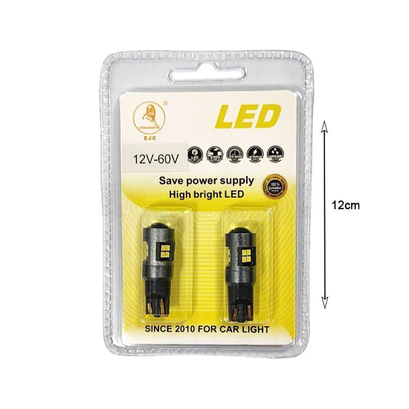 EJC Λάμπες Αυτοκινήτου 2016 T10 16SMD 12-60V 2τμχ – Car LED light