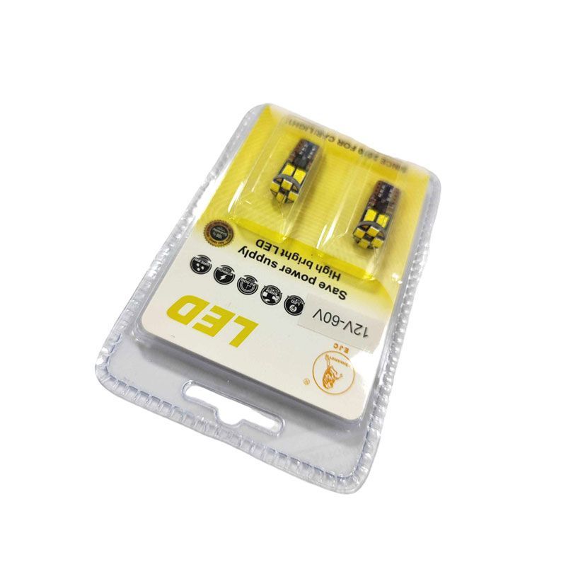 EJC Λάμπες Αυτοκινήτου Q3030-T10 12SMD 12-60V 2τμχ Canbus ψυχρό φως - LED light