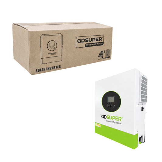 Υβριδικός Ηλιακός Μετατροπέας 4.2KW 24V GD Super με MPPT 100A - GD Super 4.2KW 24V Hybrid Solar Inverter with MPPT 100A