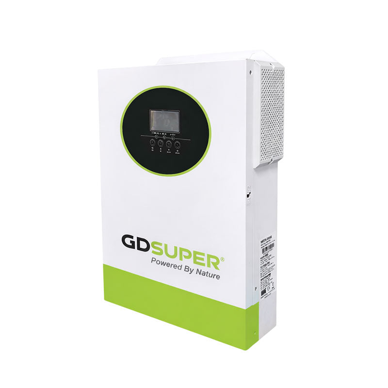 Υβριδικός Ηλιακός Μετατροπέας 6.2KW 48V GD Super με MPPT 120A - GD Super 6.2KW 48V Hybrid Solar Inverter with MPPT 120A