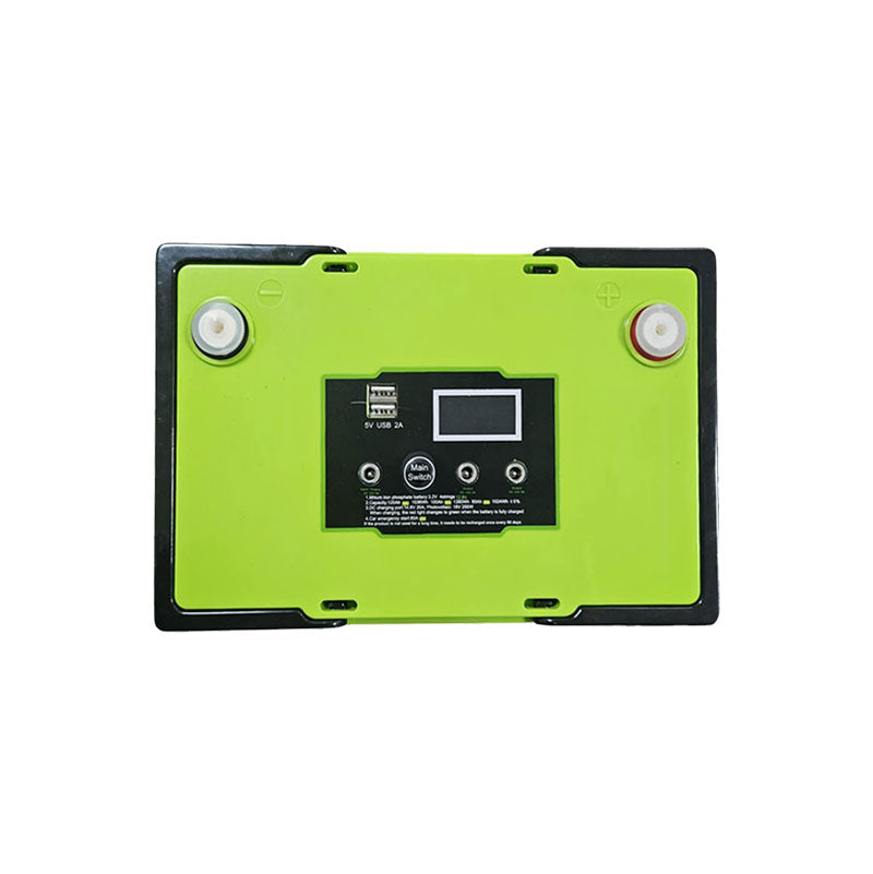 Μπαταρία Λιθίου 12.8V 100Ah GD Super με Θύρες USB και Οθόνη - GD Super 12.8V 100Ah Lithium Battery with USB Ports and Display