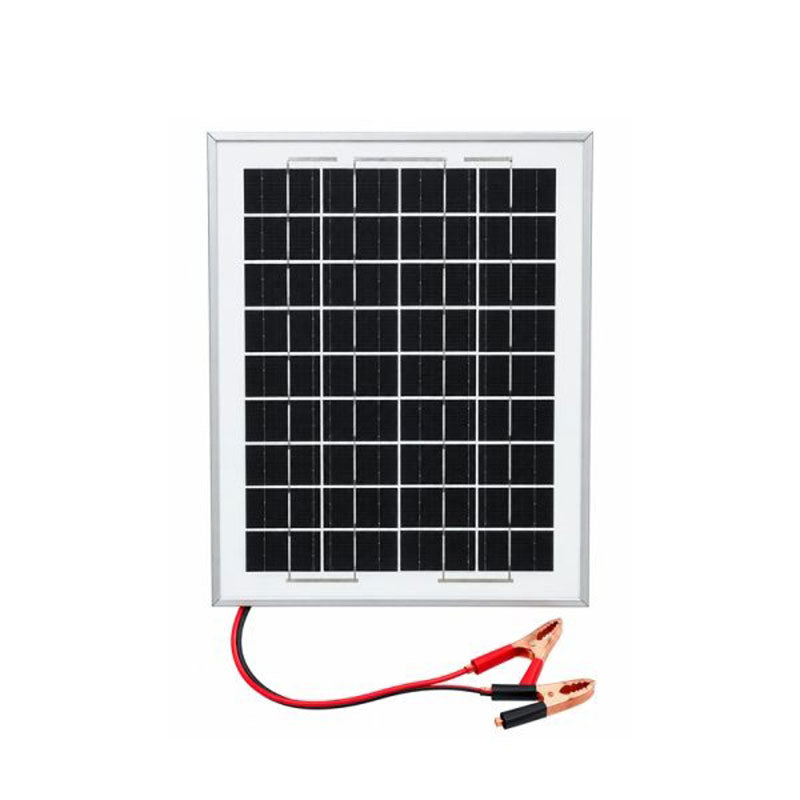 GD-86 Ηλιακό Πάνελ 50W με Καλώδια και Κροκοδειλάκια 67 × 47,5 cm - Solar Panel 50W with Cables and Alligator Clips
