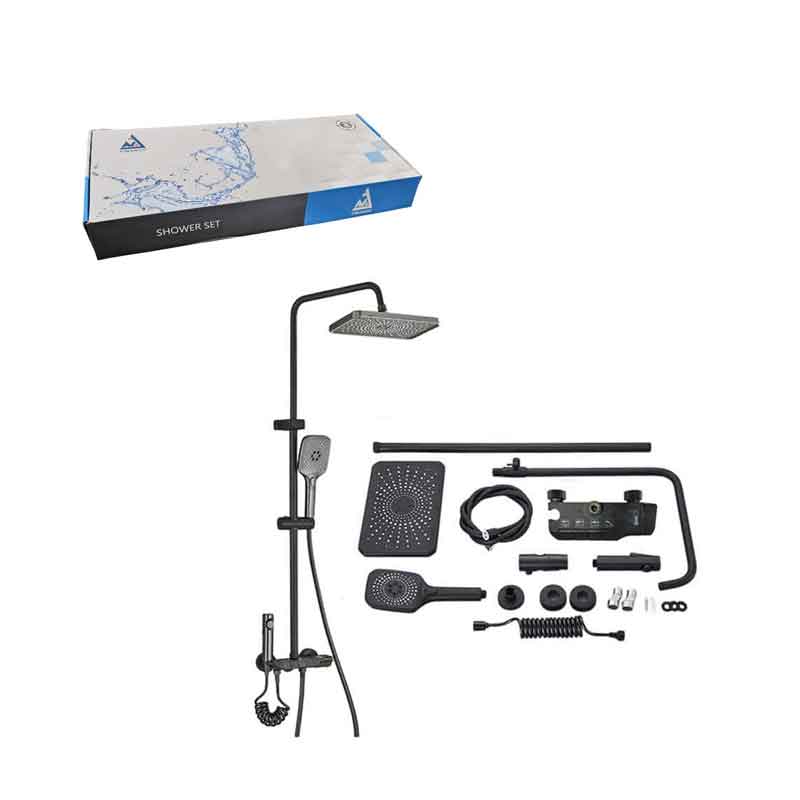 Yimanuo Ρυθμιζόμενη Στήλη Ντουζ με Μπαταρία - Adjustable Shower Column with Faucet