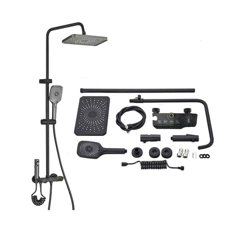 Yimanuo Ρυθμιζόμενη Στήλη Ντουζ με Μπαταρία - Adjustable Shower Column with Faucet