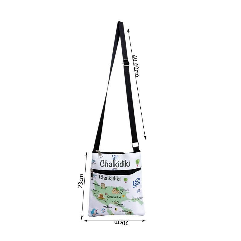Τσάντα ώμου Greece- Τσάντα χιαστi - Bag