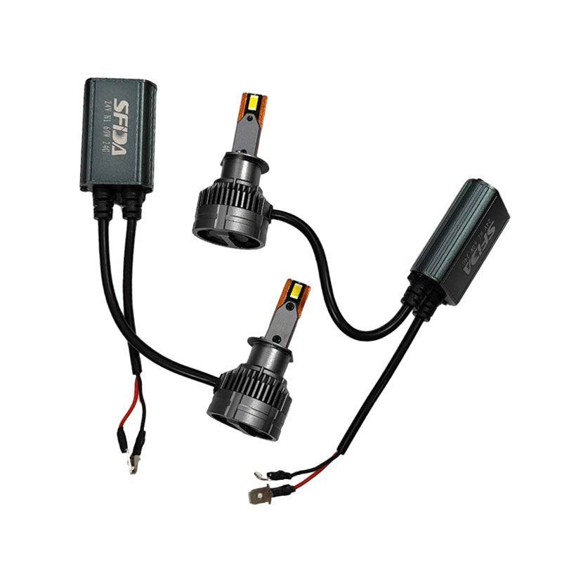Sfida Λάμπες αυτοκινήτου 24V V11 H1 - Car LED Headlight