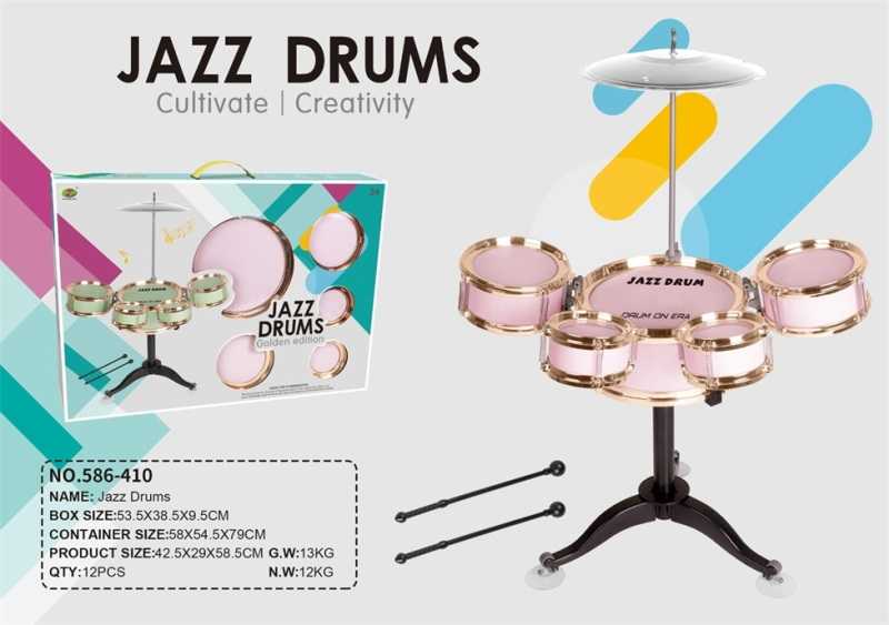 Παιδικό σετ Drums - Jazz Drum - 586-410 - 233091