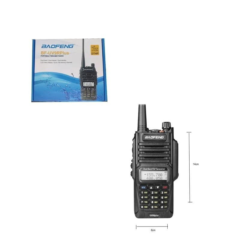 Baofeng Ασύρματος πομποδέκτης – BF-UV9RPlus Walkie Talkie