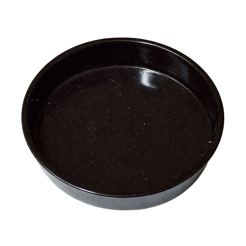 Στρογγυλό Ταψί Εμαγιέ Μαύρο 28cm - Round Black Enamel Baking Pan 28cm
