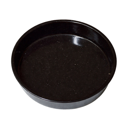 Στρογγυλό Ταψί Εμαγιέ Μαύρο 28cm - Round Black Enamel Baking Pan 28cm