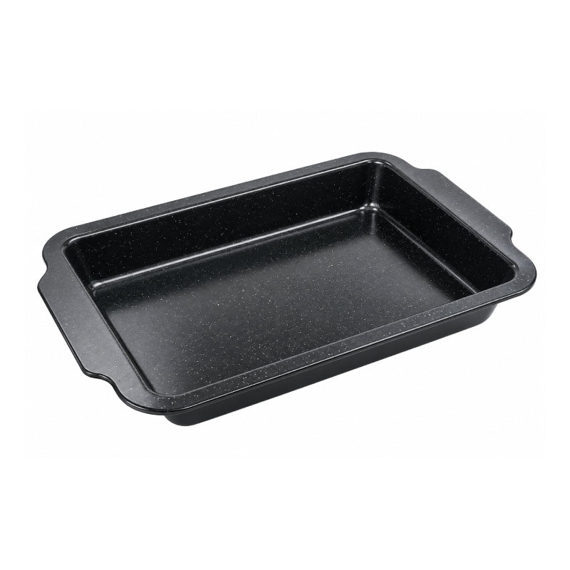 Ορθογώνιο Ταψί Φούρνου 40x27cm Μαύρο - Rectangular Oven Baking Tray 40x27cm Black