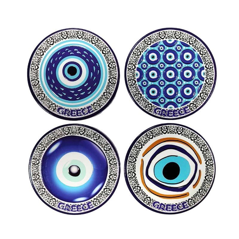 Σετ σουβέρ Greece 4τμχ - Coaster set 4pcs