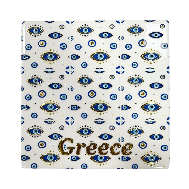 Σετ σουβέρ Greece 4τμχ - Coaster set 4pcs