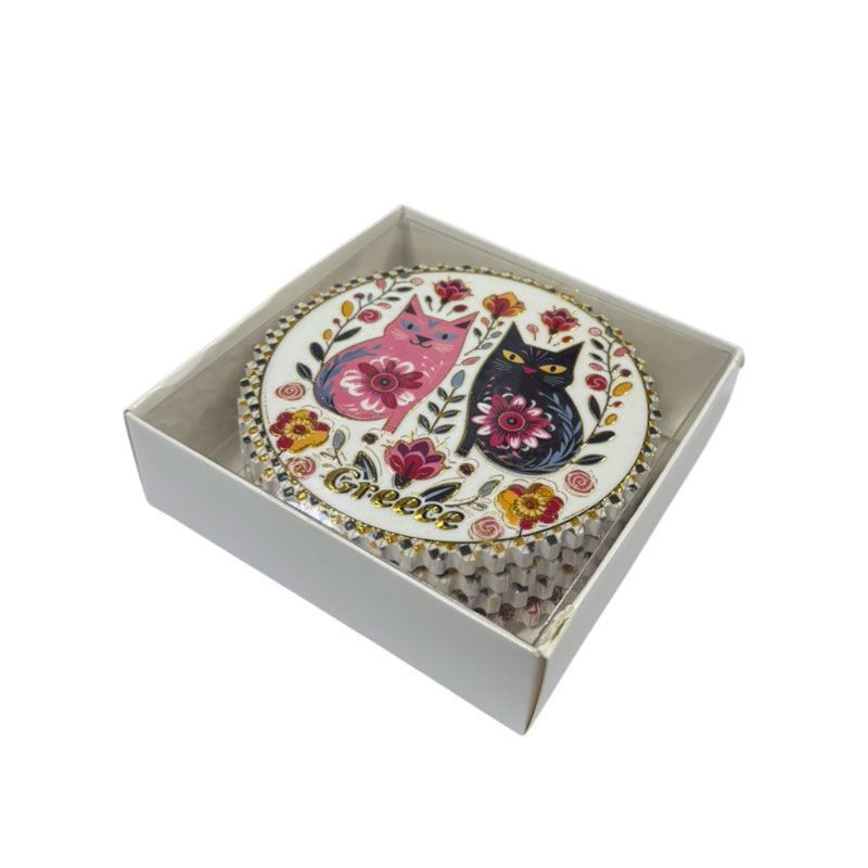 Σετ σουβέρ Greece 4τμχ - Coaster set 4pcs