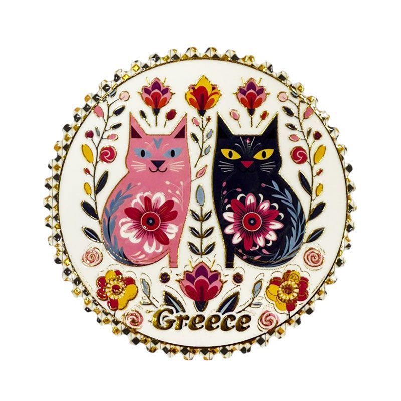Σετ σουβέρ Greece 4τμχ - Coaster set 4pcs