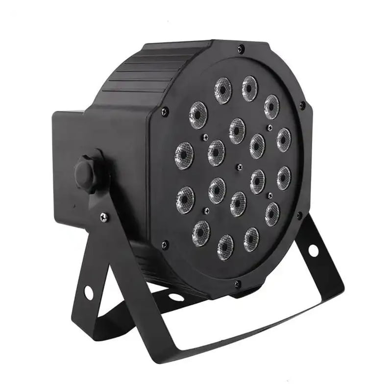 Φωτορυθμικό 18 LED -  Mini flat par light stage