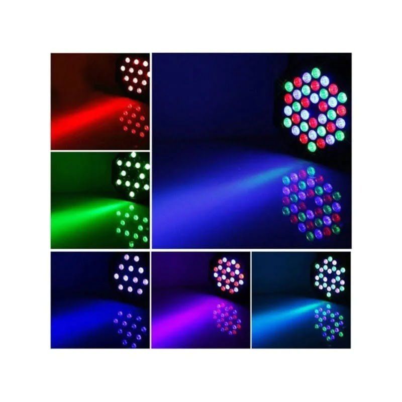 Φωτορυθμικό 36 LED -  Mini flat par light stage