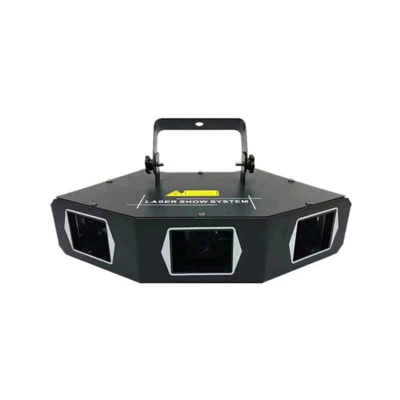 Φωτιστικό Laser Show RGB με 4 Εξόδους Πολυχρωμικό Εφέ για Σκηνή & Πάρτι - RGB Laser Show Light