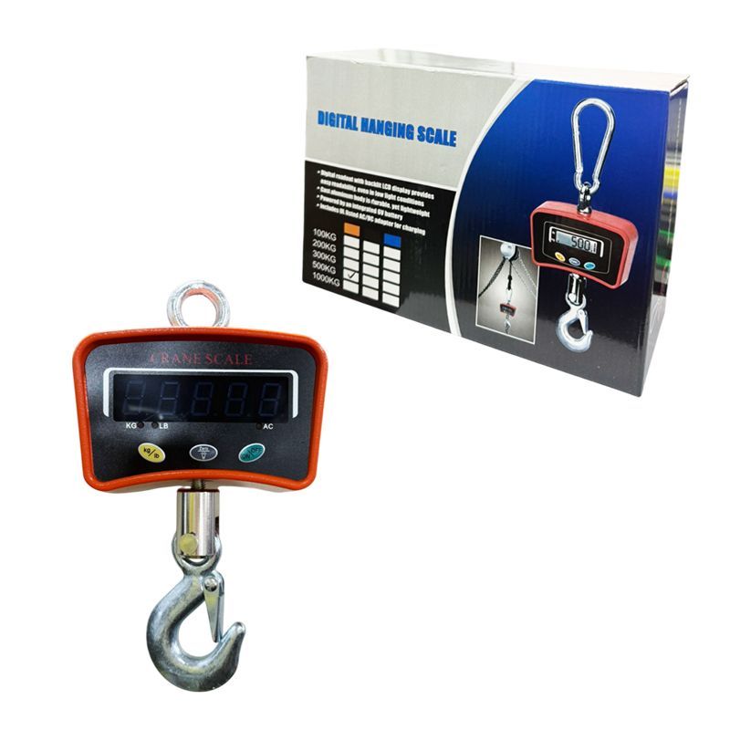 Ψηφιακή κρεμαστή ζυγαριά 500 κιλών - Digital hanging scale 500 Kg