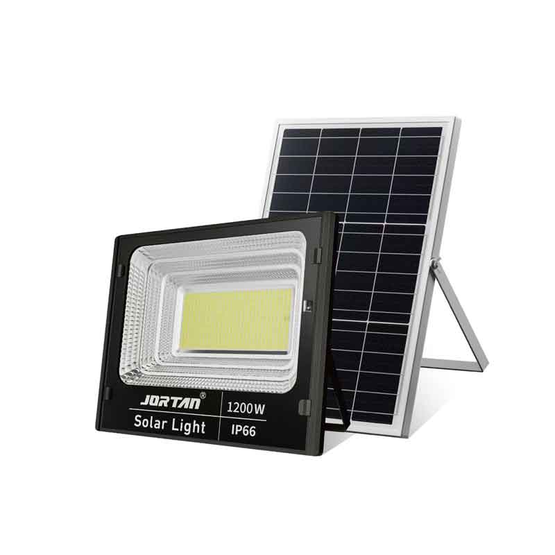 Jortan Ηλιακός Προβολέας Με Τηλεχειριστήριο LED 1200W IP66- Solar Flood Lamp