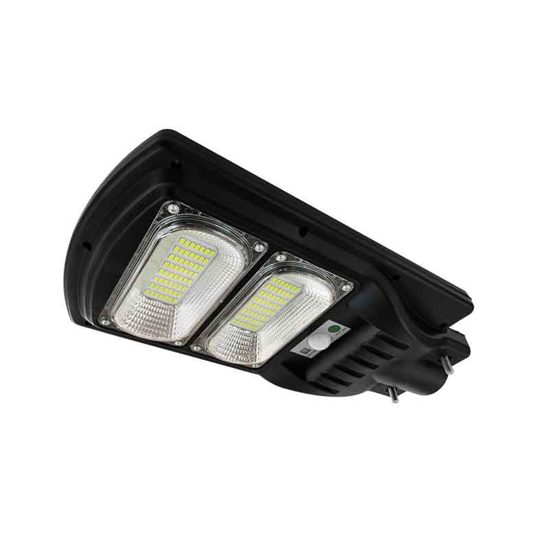 Jortan Led Αδιάβροχο Ηλιακό Φωτιστικό Δρόμου 100W με Ανιχνευτή Κίνησης Και Τηλεχειριστήριο IP66 6500K  - Solar Street Lamp - Angel shopping