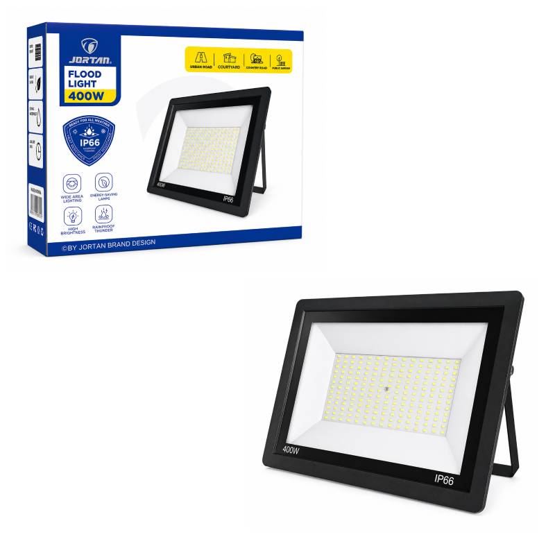 Jortan Προβολέας LED 400W Εξωτερικού Χώρου IP66 Αδιάβροχος - LED Flood Light