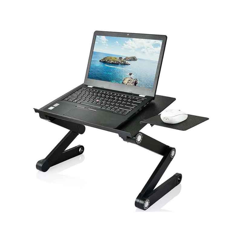 Πτυσσόμενο Τραπεζάκι για Laptop με 2 Ανεμιστήρες T8 - Smart Foldable Laptop Table