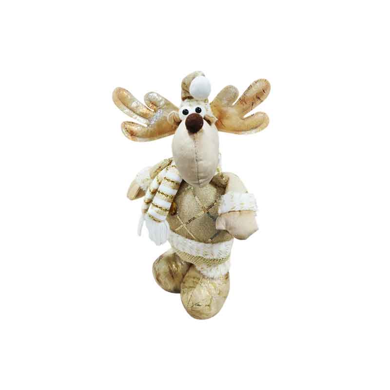 Διακοσμητικό Ταράνδος Χρυσός 36cm – Gold Decorative Reindeer 36cm