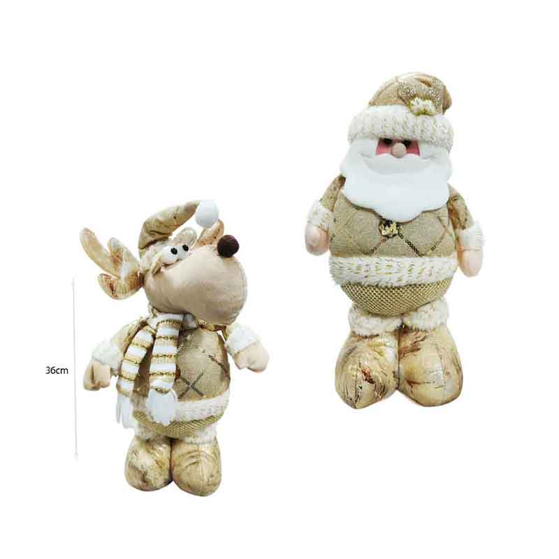 Διακοσμητικό Ταράνδος Χρυσός 36cm – Gold Decorative Reindeer 36cm
