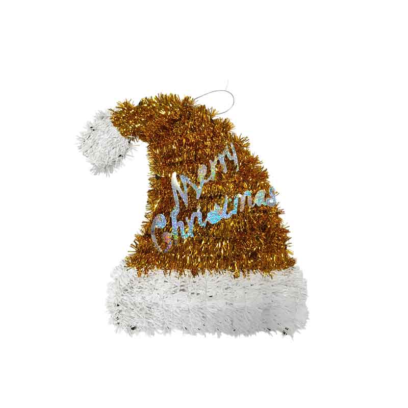 Χριστουγεννιάτικο Κρεμαστό Καπέλο “Merry Christmas” 29cm – Christmas Hat “Merry Christmas”