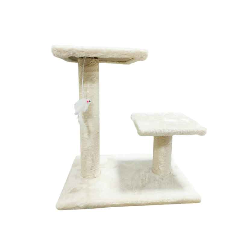 Γατόδεντρο Ονυχοδρόμιο Γάτας με 2 Επίπεδα- Cat Climbing Toy Three