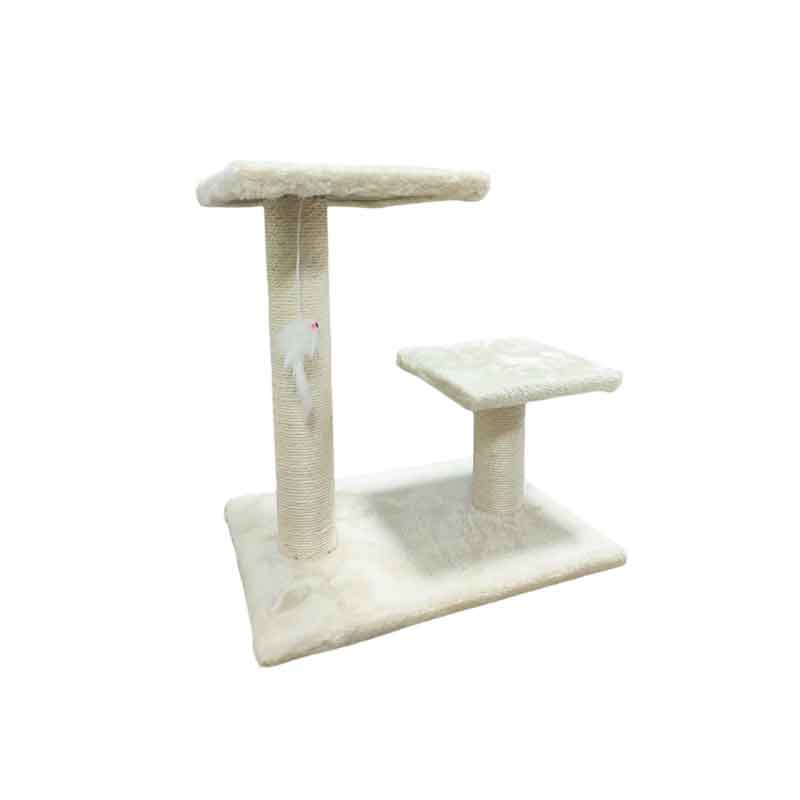Γατόδεντρο Ονυχοδρόμιο Γάτας με 2 Επίπεδα- Cat Climbing Toy Three