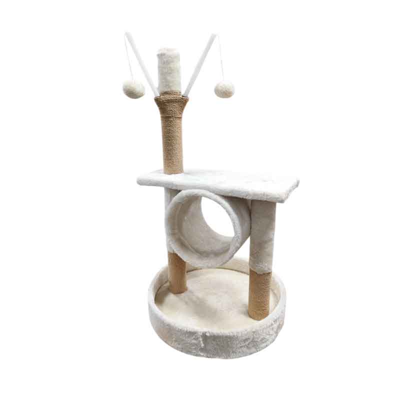 Ονυχοδρόμιο Γάτας 80cm με Παιχνίδια - Cat Tree Scratching Post 80cm with Toys