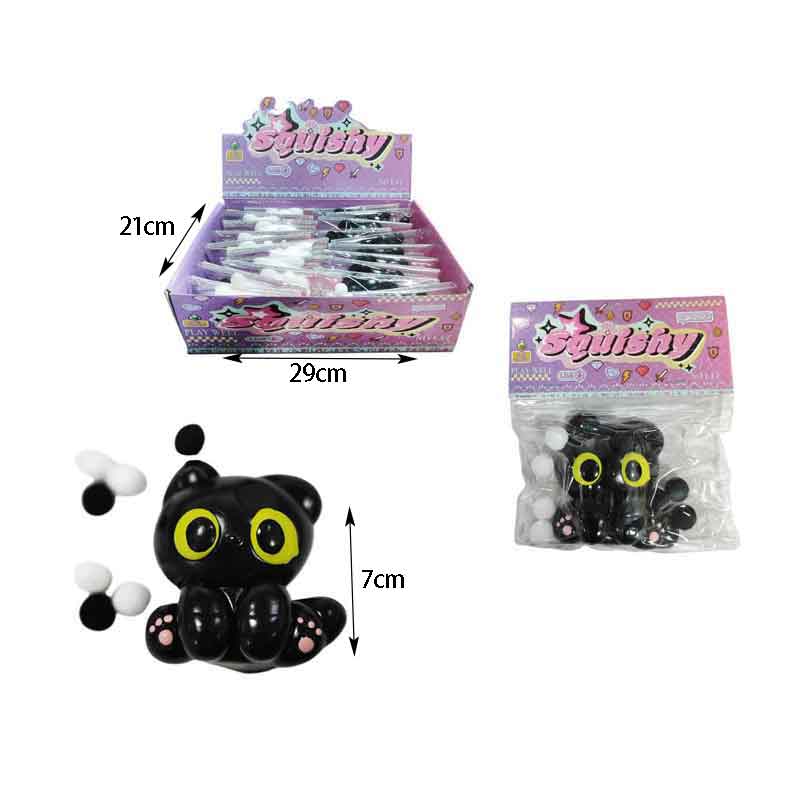 Αντιστρες Παιχνίδι Γατούλα με Μπαλίτσες Squishy –  - Antistress Toy Dog Soft Squishy