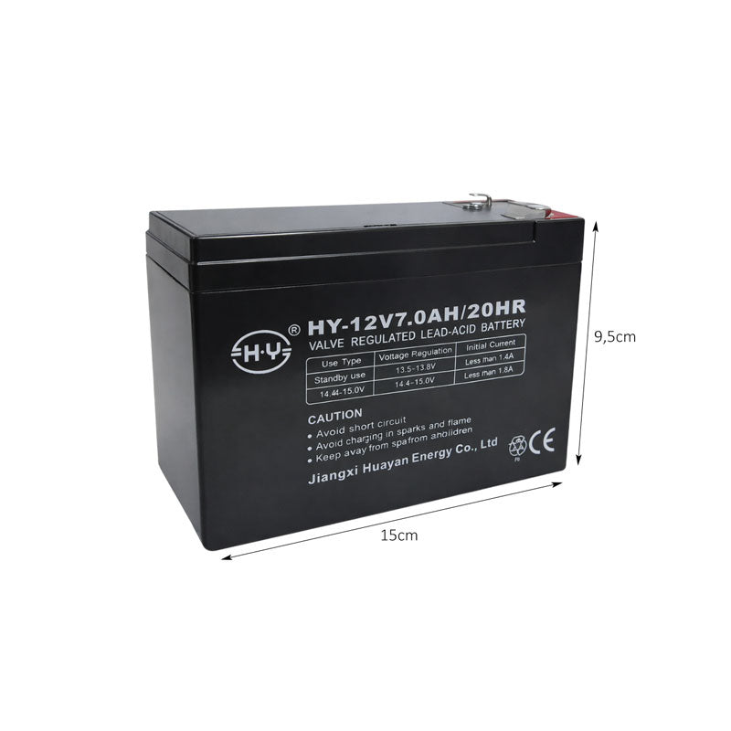 Μπαταρία Μολύβδου Κλειστού Τύπου 12V 7Ah - 12V 7Ah Sealed Lead Acid Battery