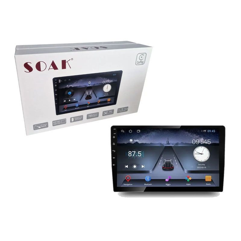 SOAK Οθόνη Αυτοκινήτου 6GB 9"" 929CP - Car Multimedia Display