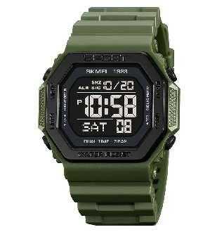 Ψηφιακό ρολόι χειρός - Skmei - 1988 - Army Green