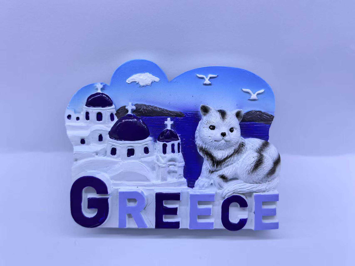 Τουριστικό μαγνητάκι Souvenir - Σετ 12pcs - Greece - 678446