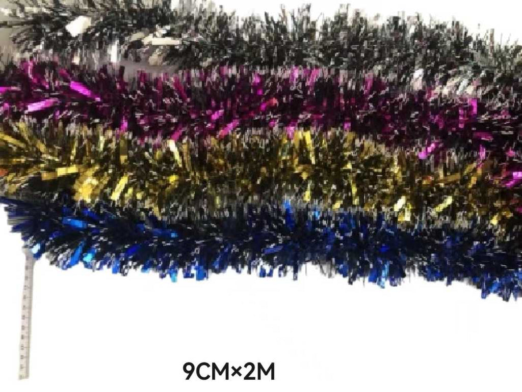Σετ Χριστουγεννιάτικες Γιρλάντες - 10pcs - 2m*9cm - 21220 - Red